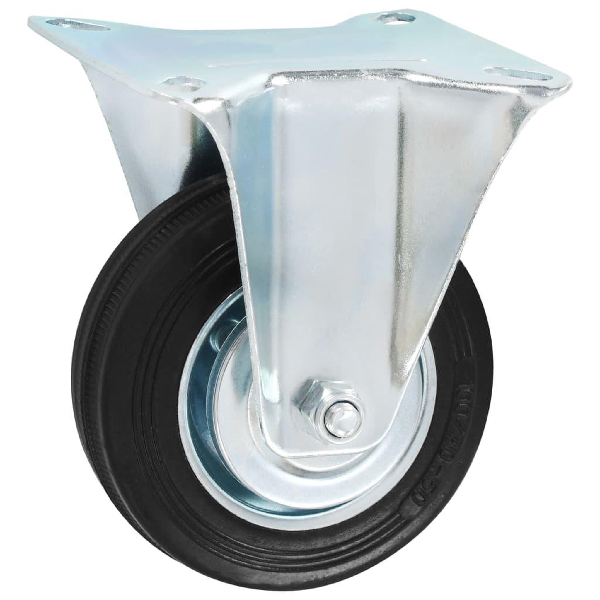 Voir la diapositive 4 : VIDAXL Roulettes fixes 4 pcs 100 mm