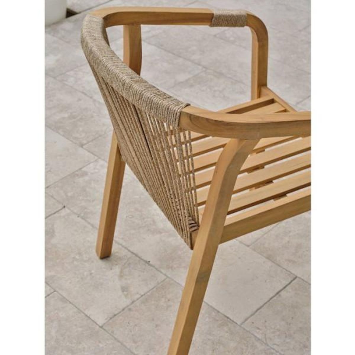 DCB GARDEN Lot de 2 fauteuils de jardin - DCB GARDEN - Serena-FT