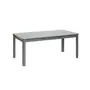 Jardiline Table de jardin Milos extensible en aluminium pour 10/12 personnes