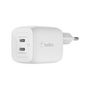 Voir la diapositive 2 : Belkin Chargeur USB-C 45W Blanc