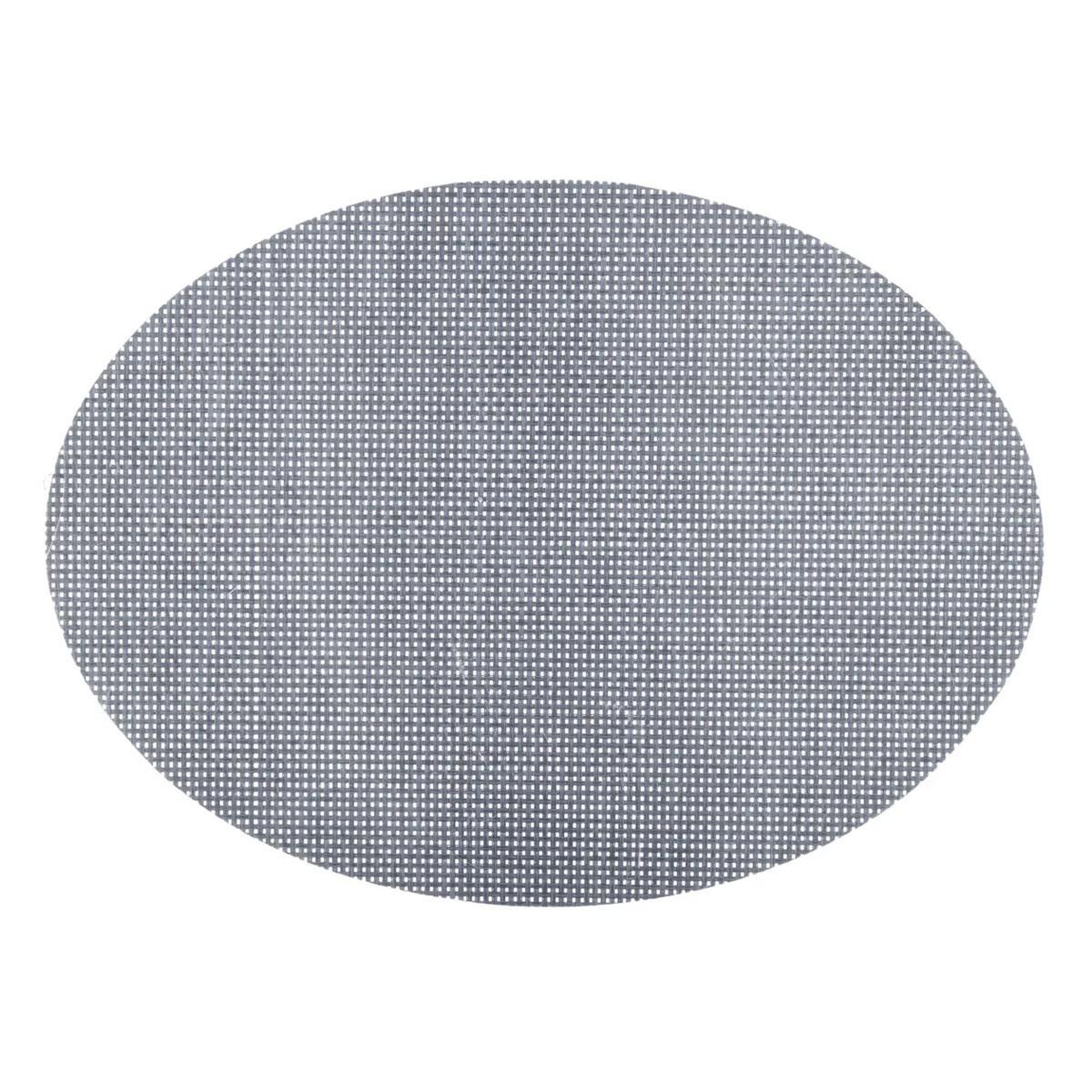 Voir la diapositive 1 : SECRET DE GOURMET Set de table ovale  maoli  35x48cm gris bleu