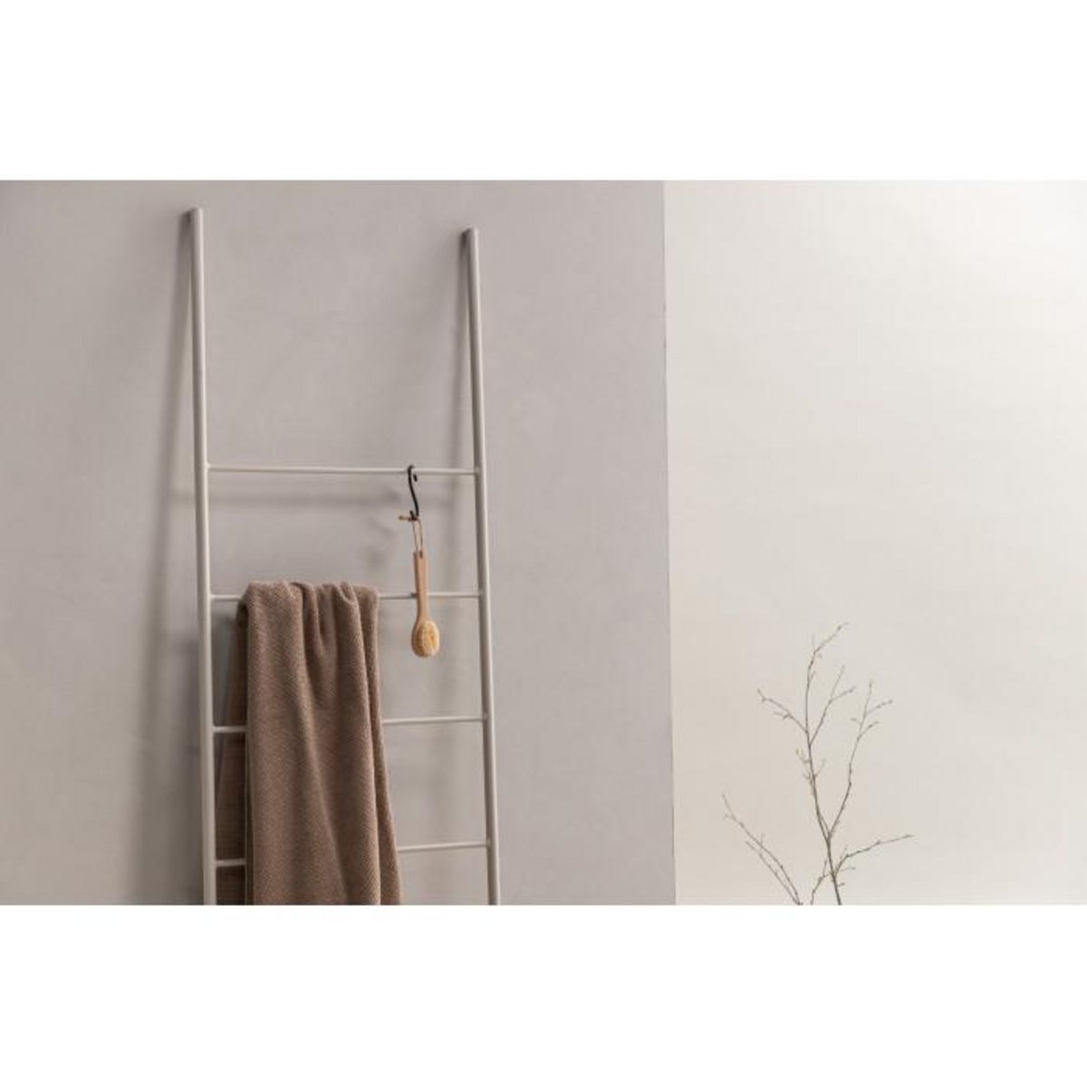 Paris Prix Porte-Serviettes Échelle  Drammen  160cm Grège