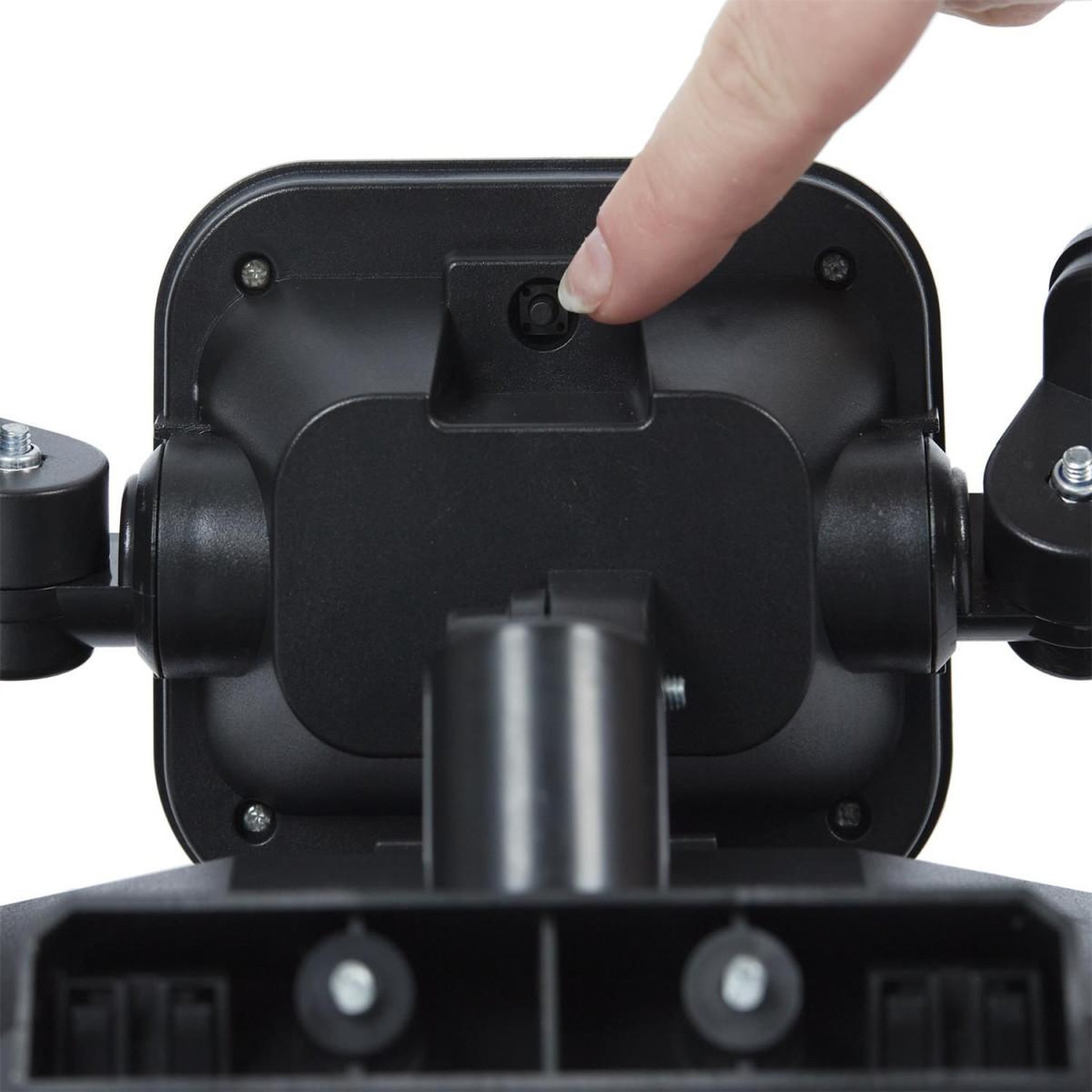 Voir la diapositive 3 : Je cherche une idee Spot solaire  détecteur de mouvement  25cm noir