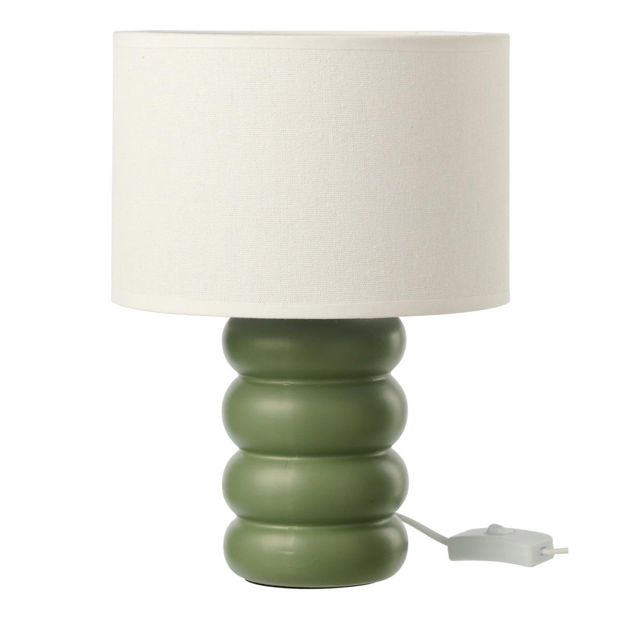 J-LINE Lampe à poser en céramique  eva  31cm vert
