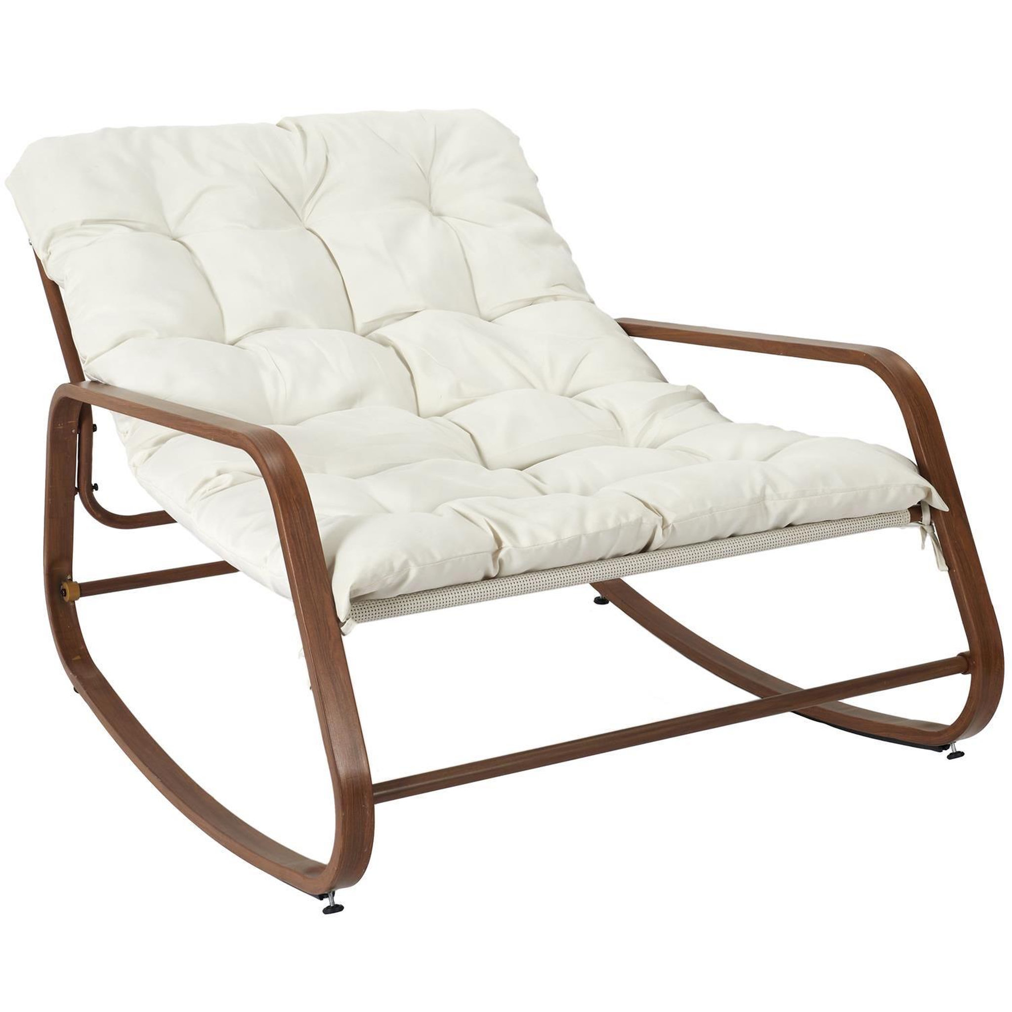 Voir la diapositive 1 : The Home Deco Factory Fauteuil à bascule Manda