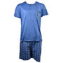 Voir la diapositive 1 : OZABI Pyjama Court Homme ECO HOMEWEAR