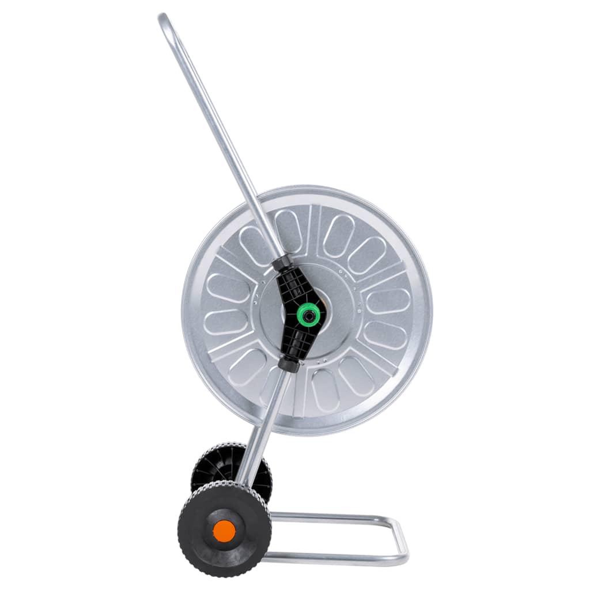 Voir la diapositive 4 : VIDAXL Chariot enrouleur pour tuyau de 60 m 1/2  acier