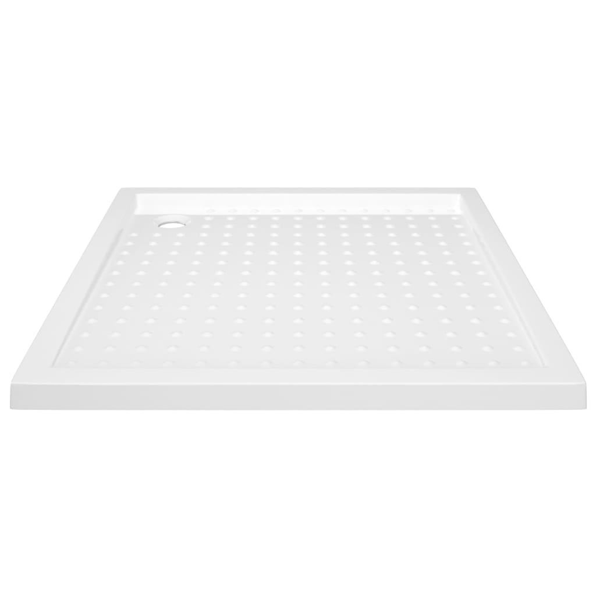 Voir la diapositive 3 : VIDAXL Receveur de douche avec picots Blanc 90x90x4 cm ABS