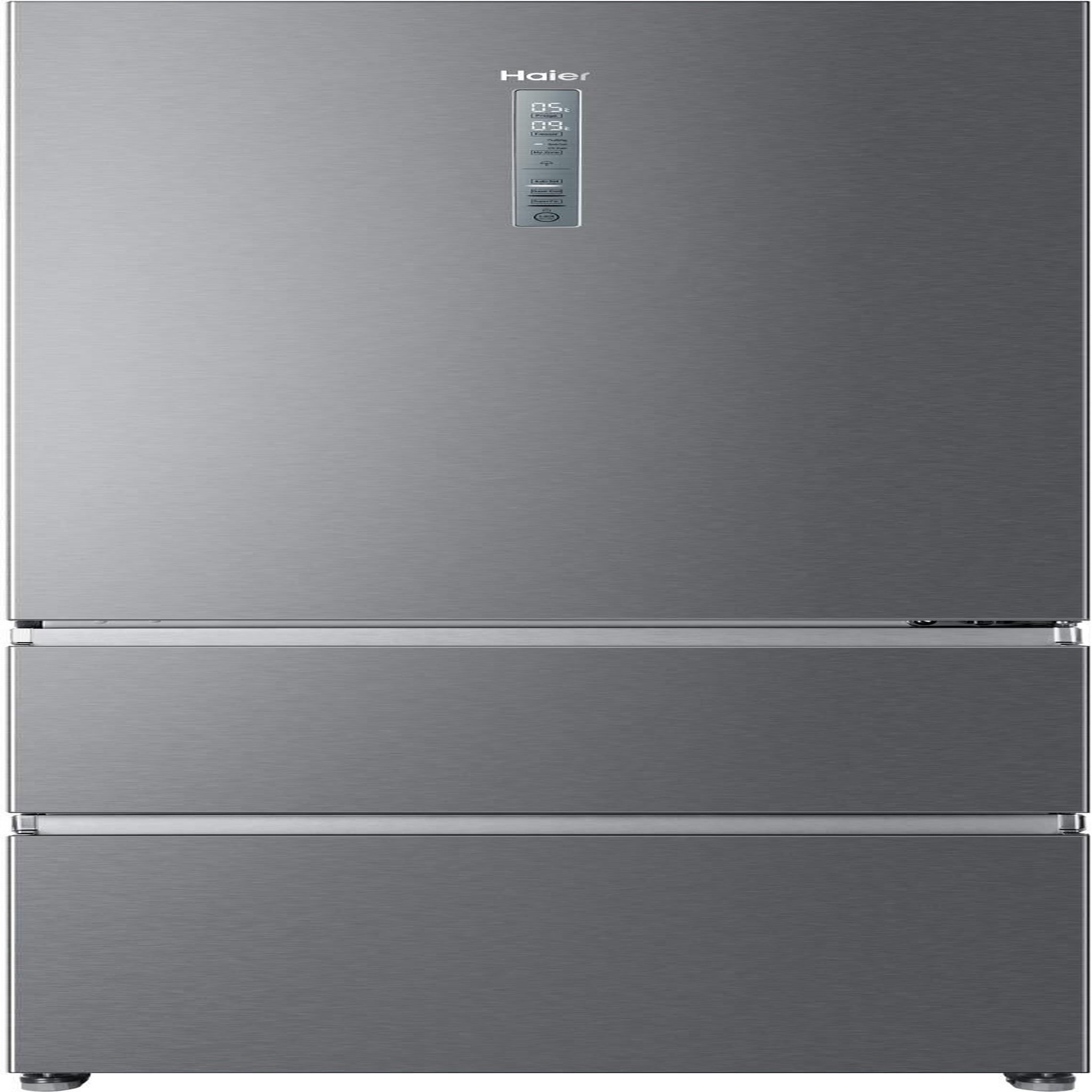 Voir la diapositive 1 : HAIER Réfrigérateur combiné 70cm 431l nofrost platinium - A3FE743CPJ