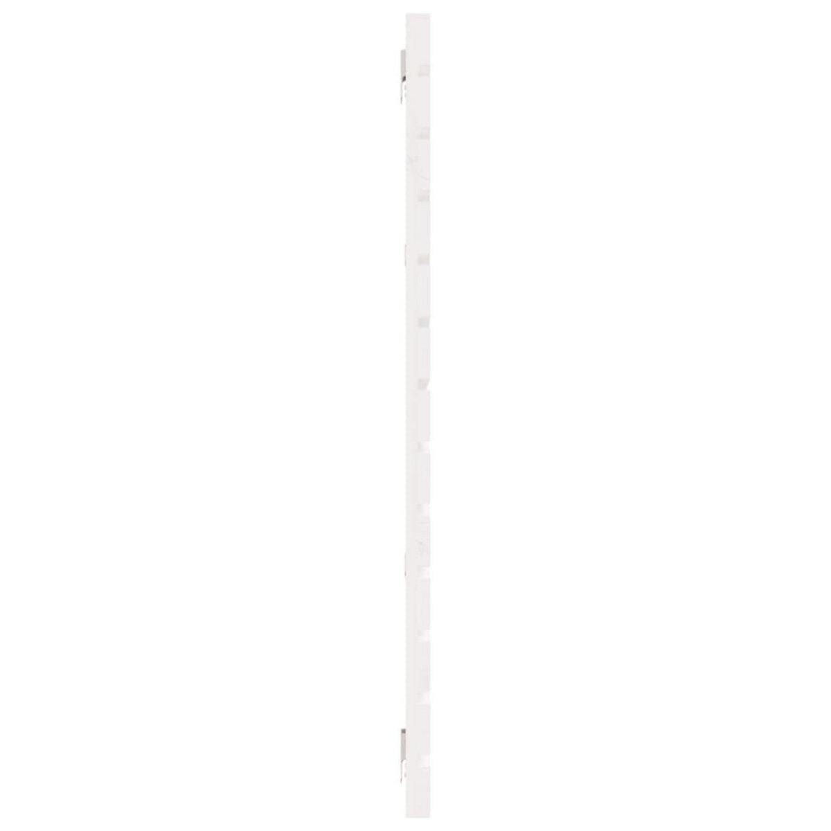 VIDAXL Tete de lit murale Blanc 166x3x91,5 cm Bois massif de pin