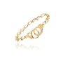 Voir la diapositive 1 : SC BOHEME Bracelet menottes SC Bohème orné de Cristaux scintillants