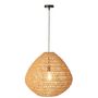 Voir la diapositive 2 : Paris Prix Lampe Suspension Torsade  Sharron  50cm Naturel