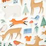 Voir la diapositive 2 : Artemio Stickers Puffies Noël - Animaux de La Forêt