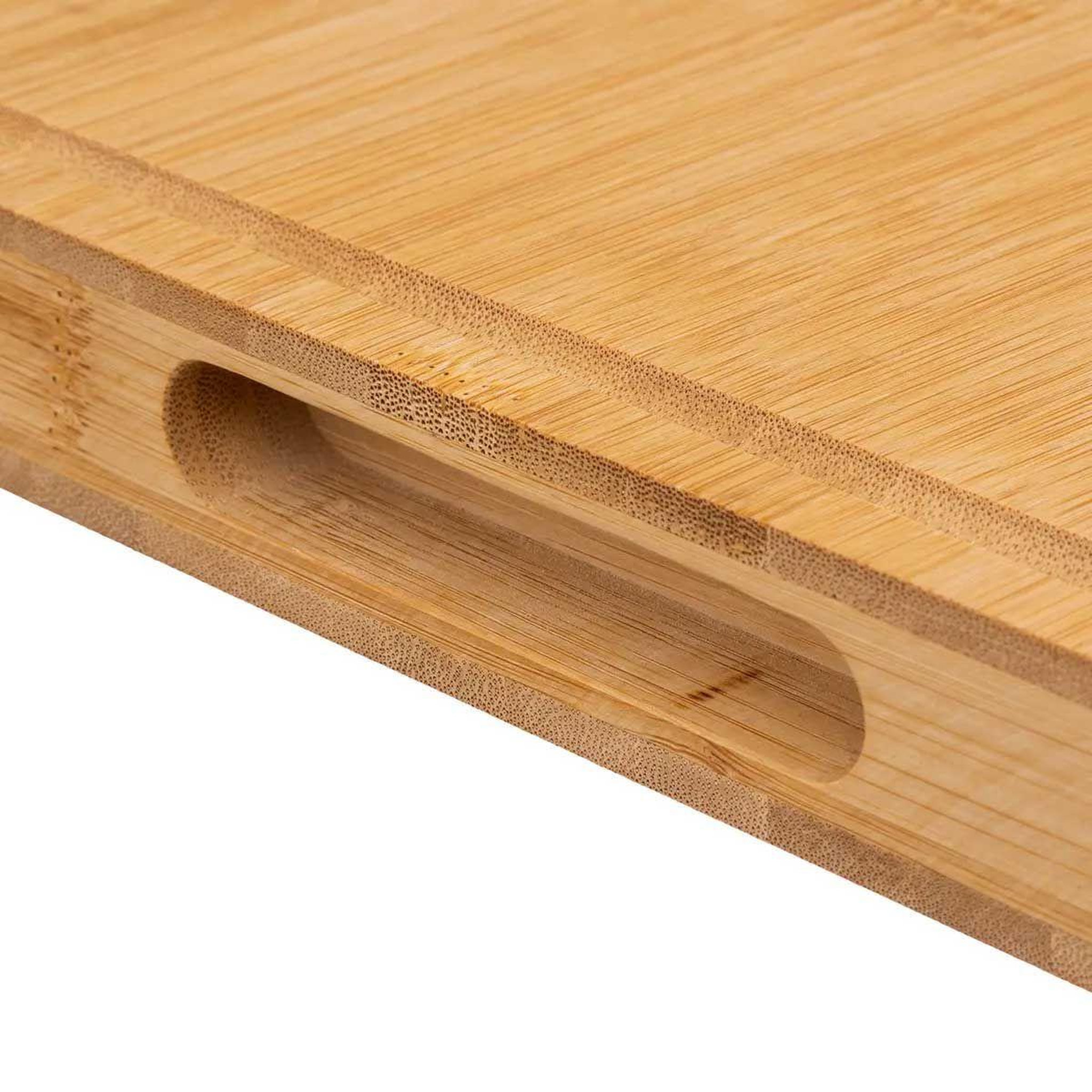 Voir la diapositive 2 : FIVE Planche à découper carrée bambou  classic  37cm naturel
