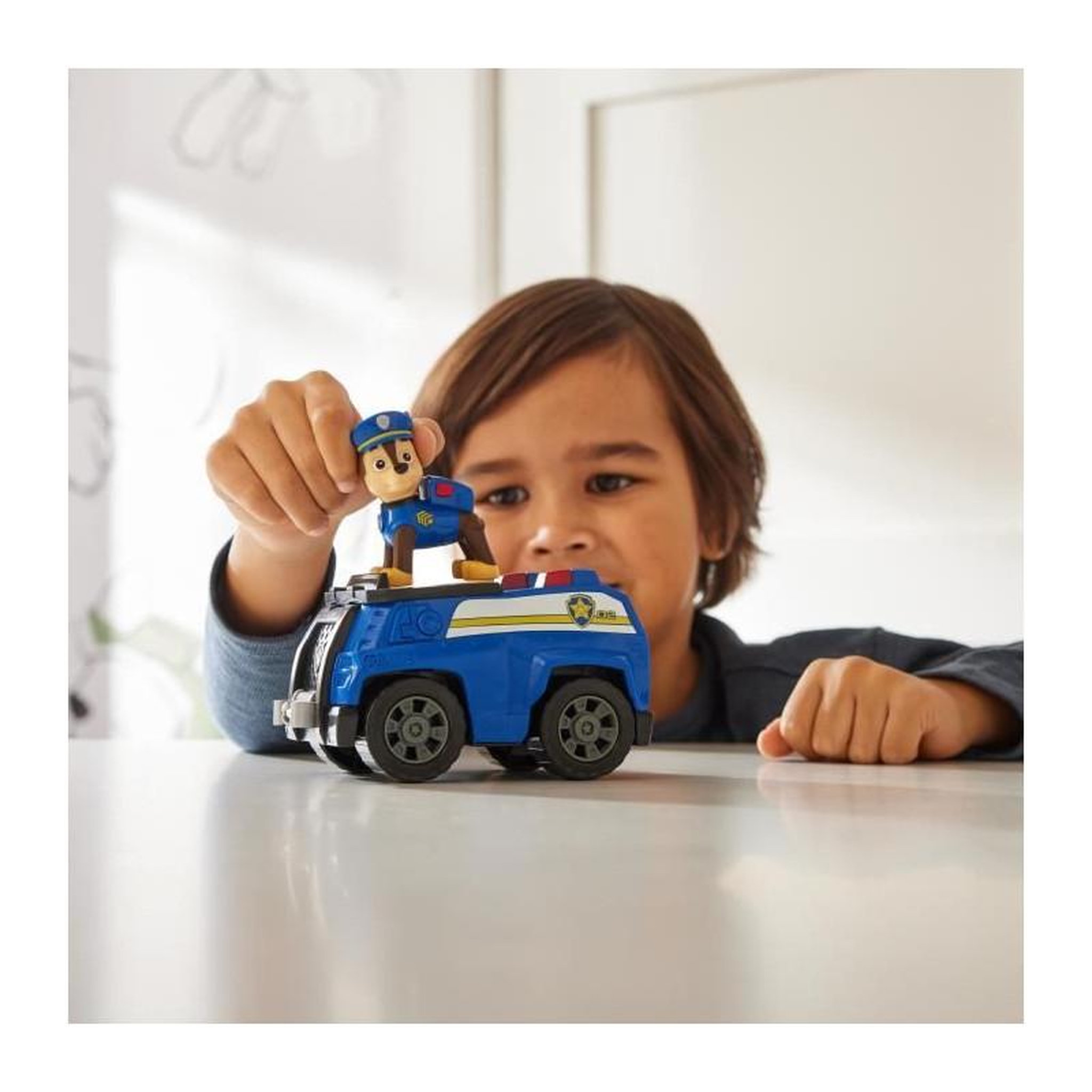 Voir la diapositive 4 : Spin Master VEHICULE + FIGURINE CHASE La Pat' Patrouille