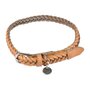 Voir la diapositive 1 : Paris Prix Collier pour Chien Réglable  Tressé  45-65cm Naturel