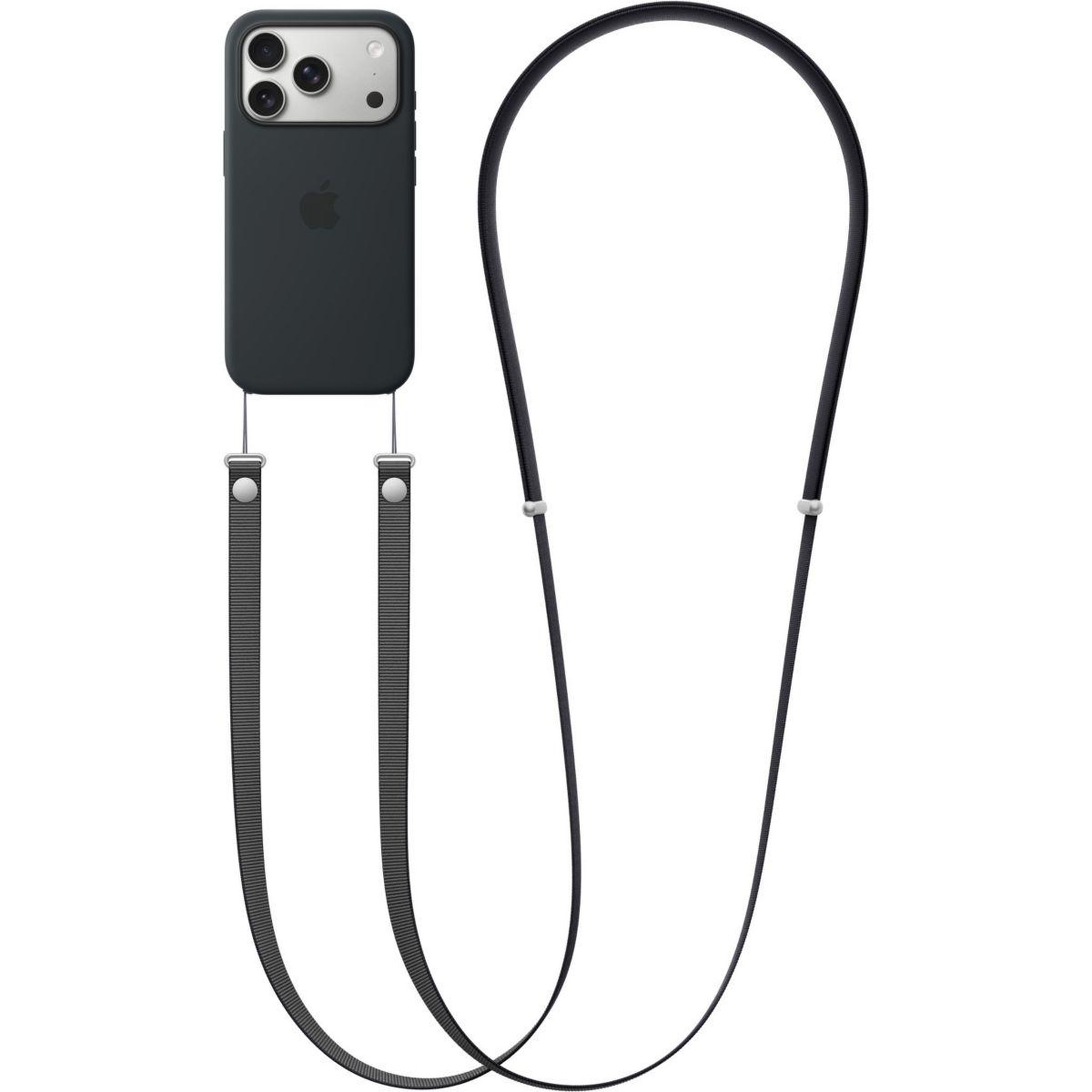 Voir la diapositive 2 : APPLE Bandoulière Bandoulière Noir