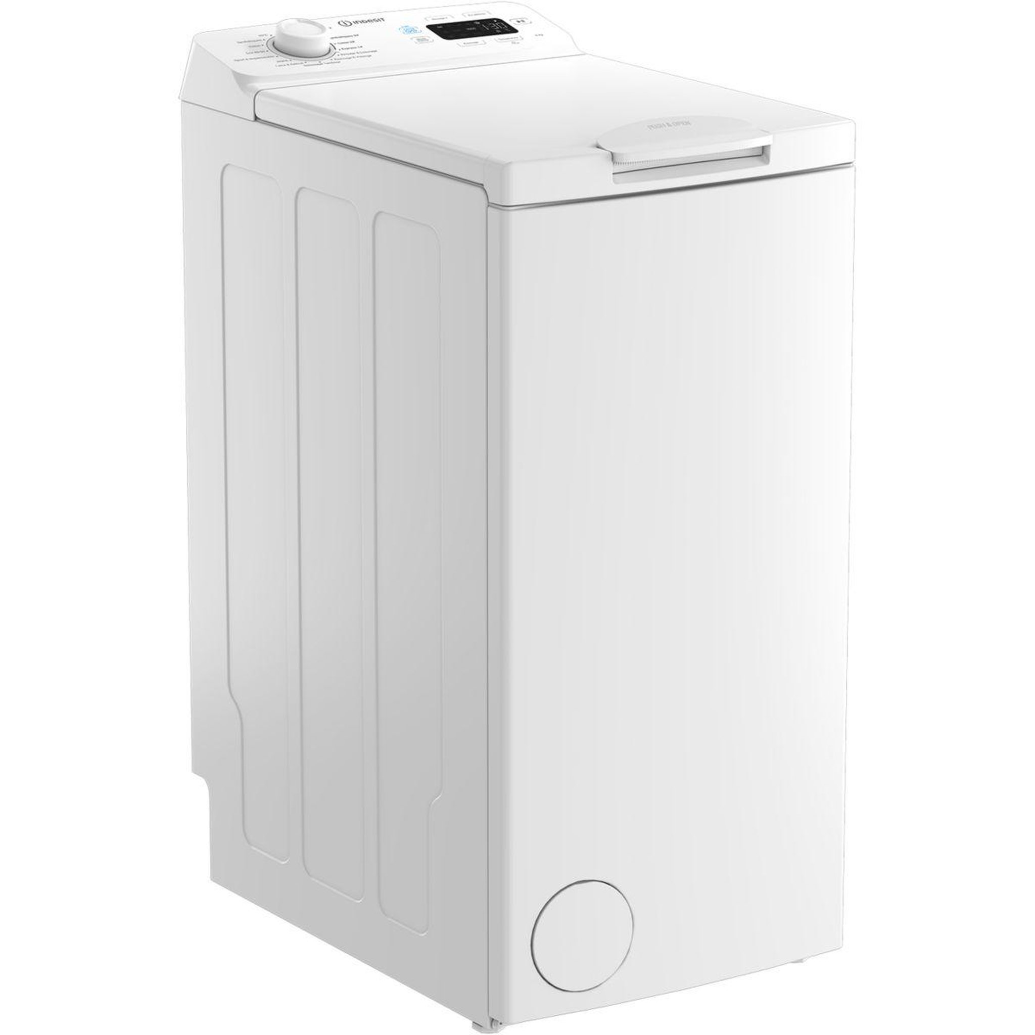 Indesit Lave linge top tip621push&gofr - 6 kg - 1200 tr/min - classe a - moteur induction