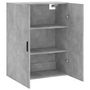 Voir la diapositive 6 : VIDAXL Armoire murale gris béton 69,5x34x90 cm