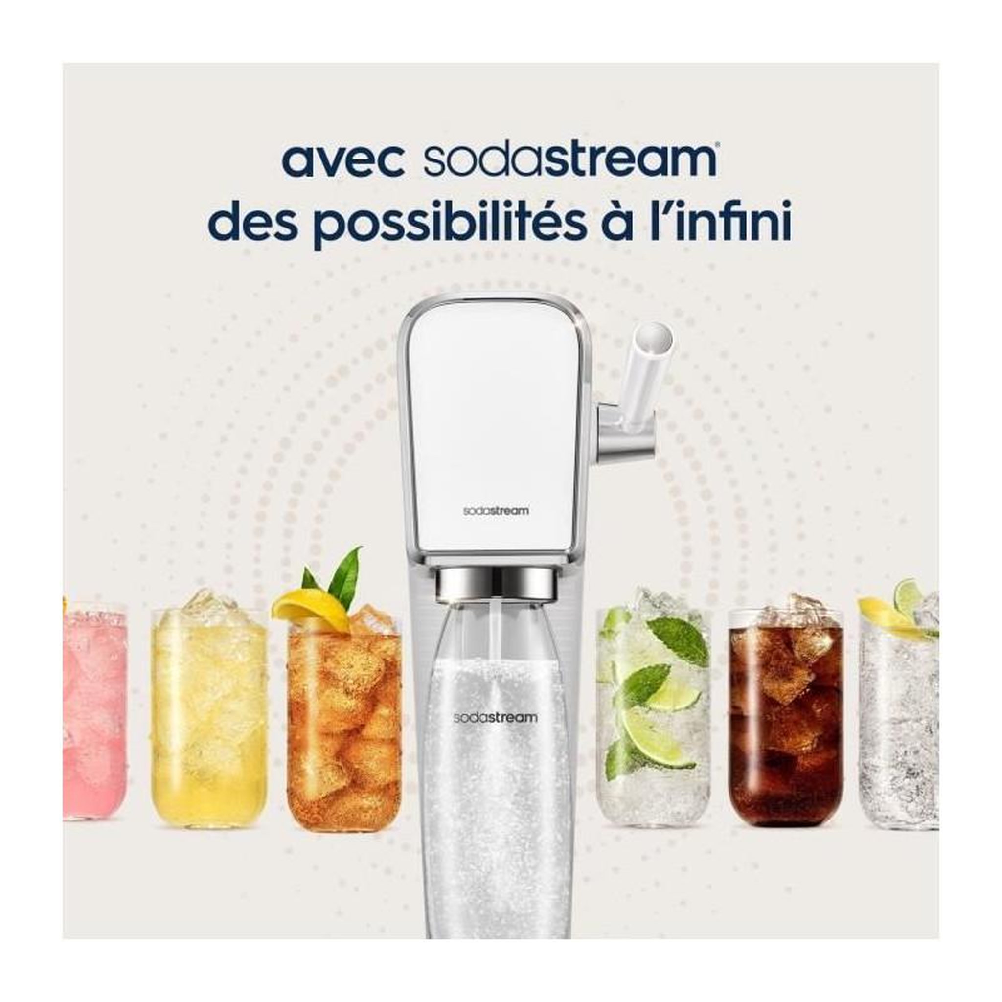 Voir la diapositive 2 : SODASTREAM Lot de 6 Concentrés COLA SANS SUCRES SODASTREAM - 440ml