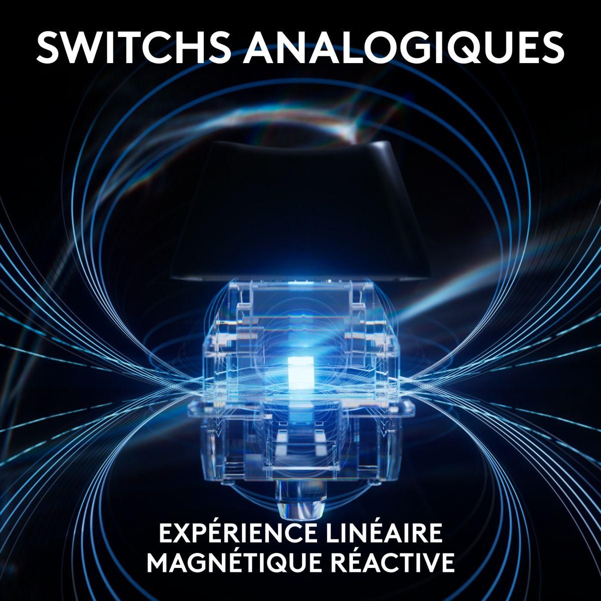 Logitech Clavier gamer G Pro X TKL Rapid  Noir