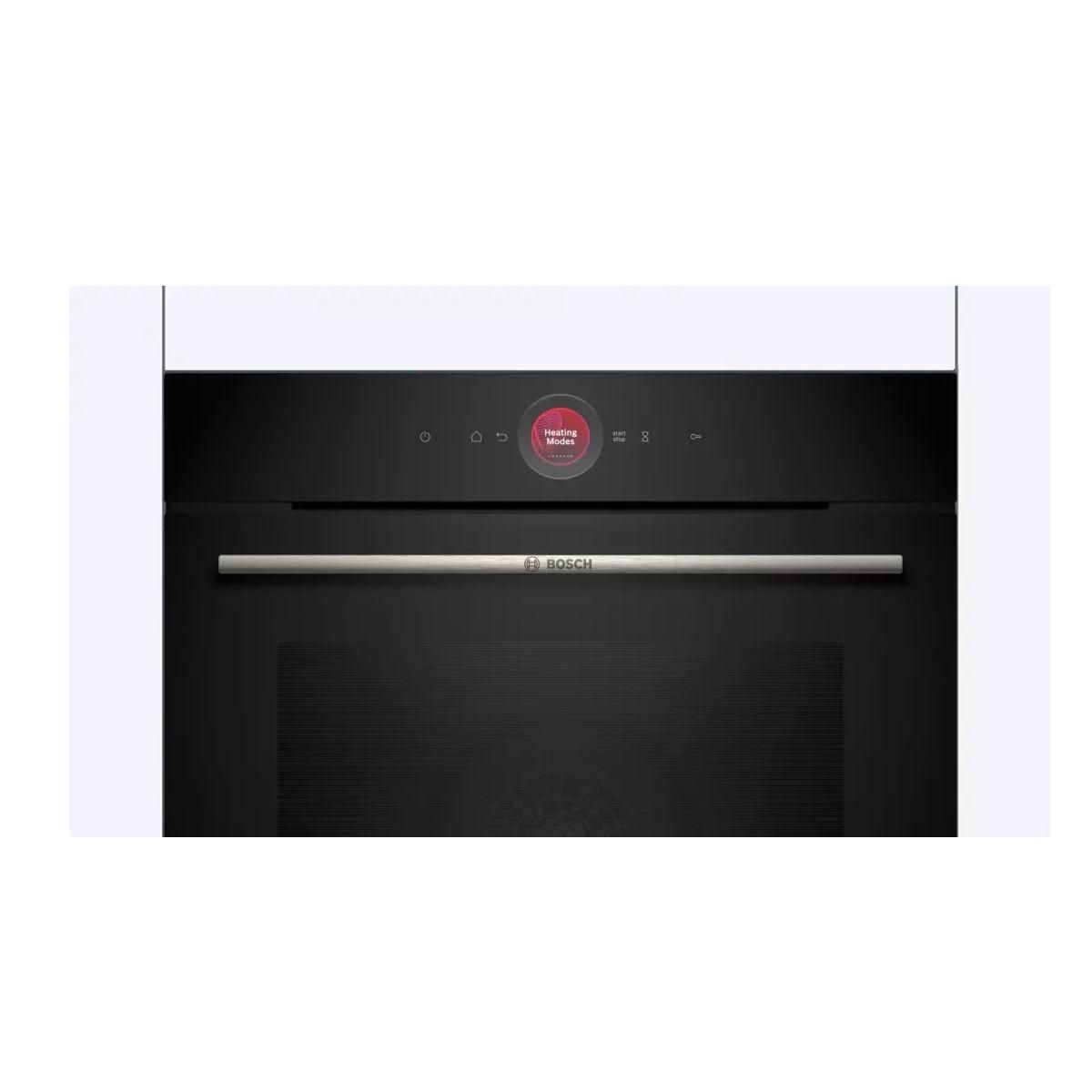 BOSCH Four intégrable multifonction 71l 60cm pyrolyse noir - HBG7741B1F