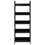 Voir la diapositive 3 : VIDAXL Bibliotheque a 5 niveaux noir 60x27,6x158,5cm bois d'ingenierie