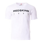 REDSKINS T-shirt Blanc Homme Redskins Steelers. Coloris disponibles : Blanc