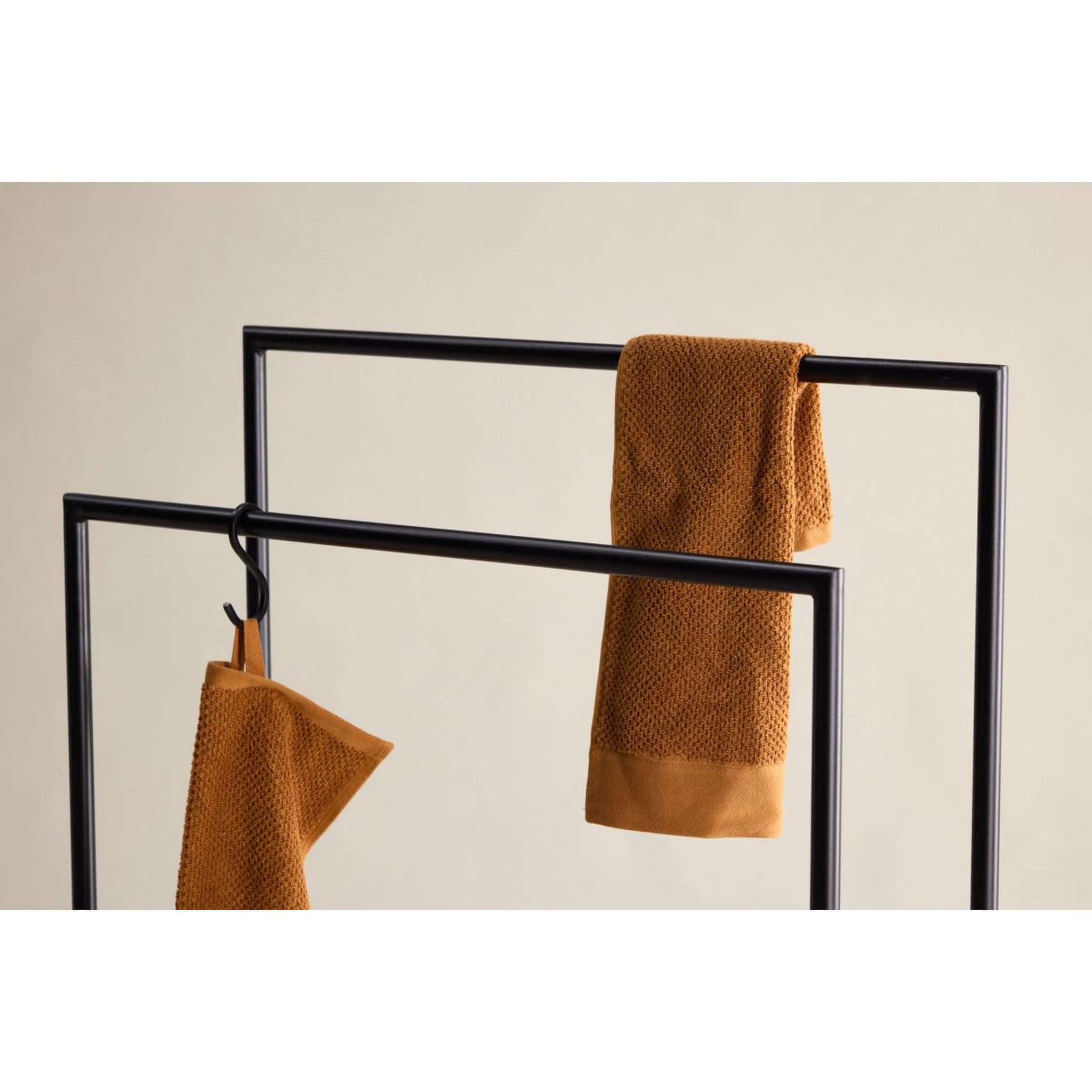 Voir la diapositive 6 : Paris Prix Portant à vêtements double  alva  100cm noir