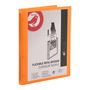 Voir la diapositive 1 : AUCHAN Classeur A4 souple dos 20mm personnalisable orange