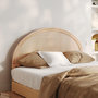 Voir la diapositive 2 : Rendez vous déco Tête de lit en rotin naturel 160 cm-Madya