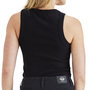Voir la diapositive 2 : DOCKERS Débardeur Noir Femme Dockers Rib Knit Tank