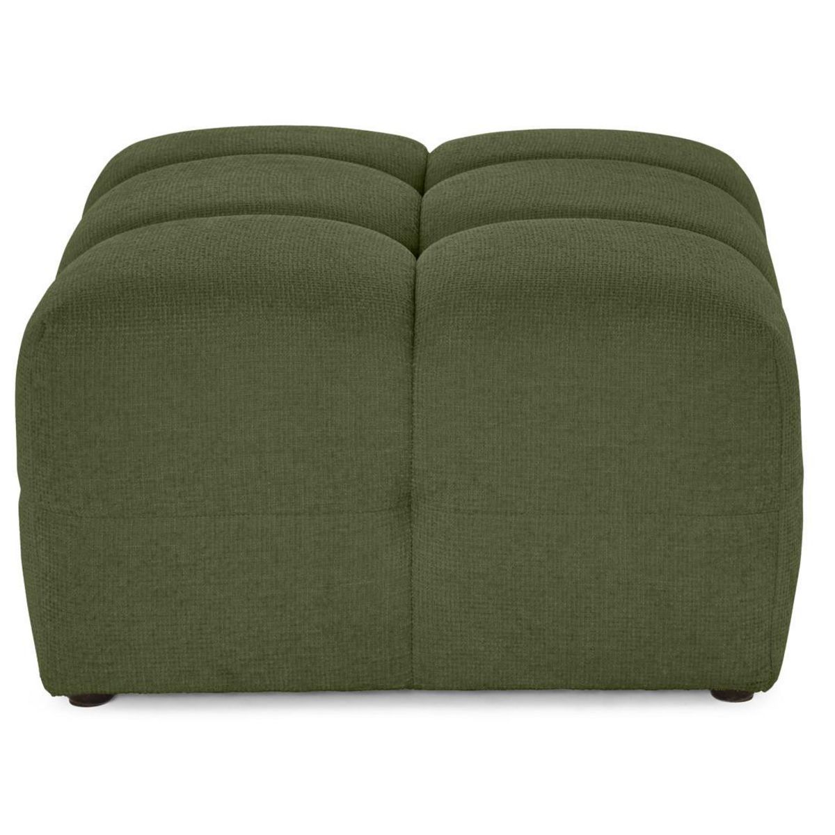 LISA DESIGN Suzano - pouf en tissu texturé