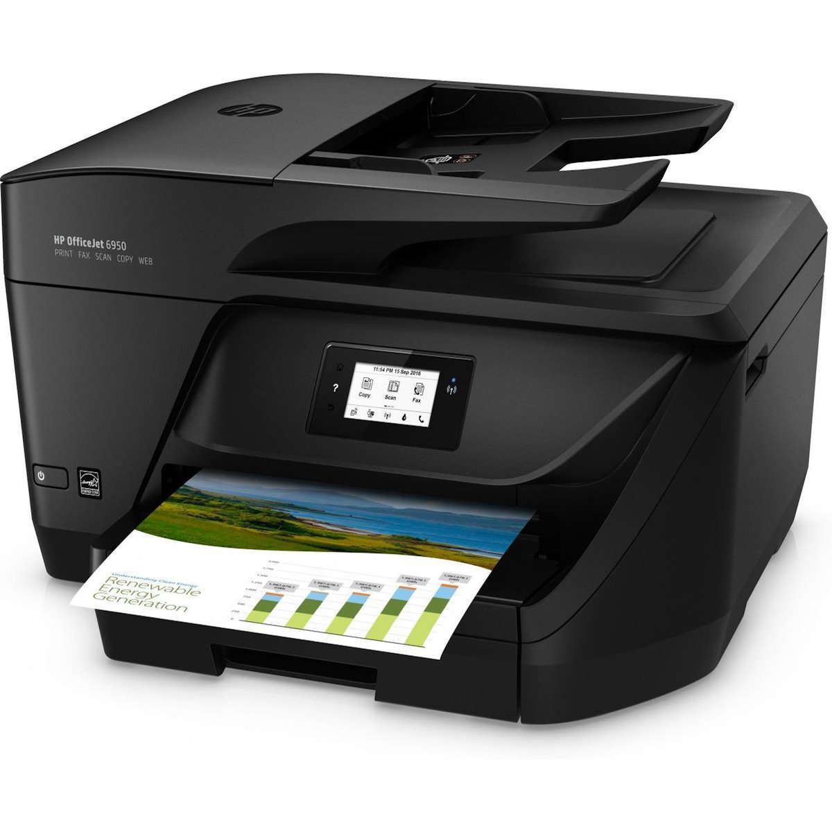 HP Imprimante multifonction tout-en-un HP Officejet 6950 Noir