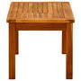 Voir la diapositive 3 : VIDAXL Table basse de jardin 70x40x36 cm Bois solide d'acacia