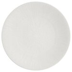 SECRET DE GOURMET Lot de 6 Assiettes Plates  Atelier  27cm Crème