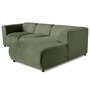 Voir la diapositive 2 : LISA DESIGN Suaro - canapé modulable d'angle droit 4 places en tissu texturé