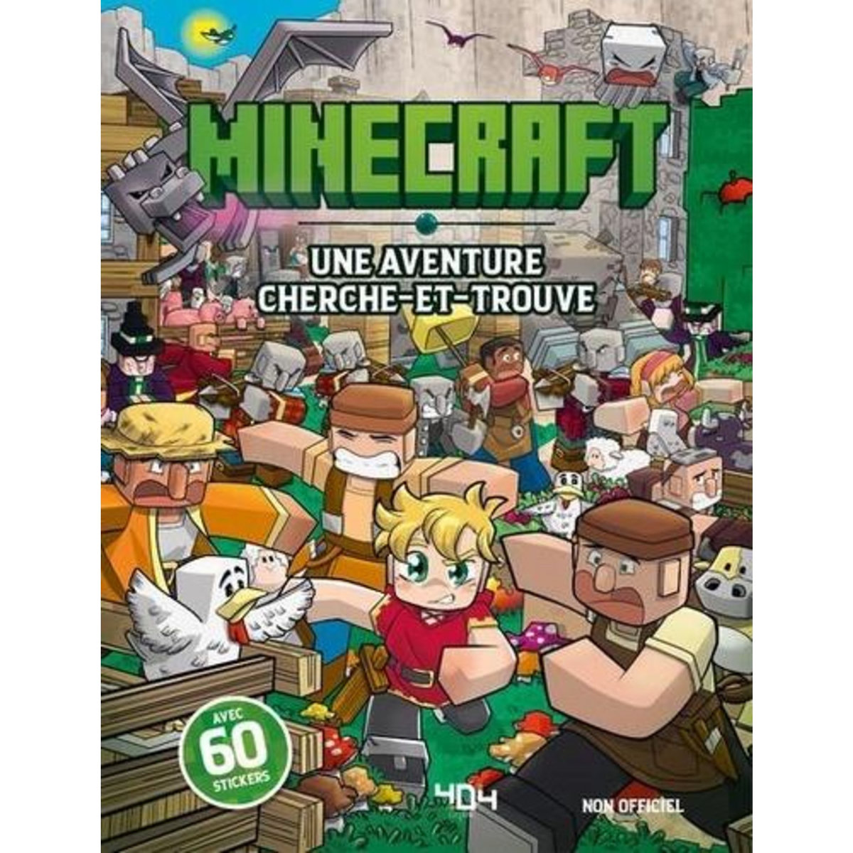 MINECRAFT. UNE AVENTURE CHERCHE-ET-TROUVE, Cluzel Valérie pas cher ...