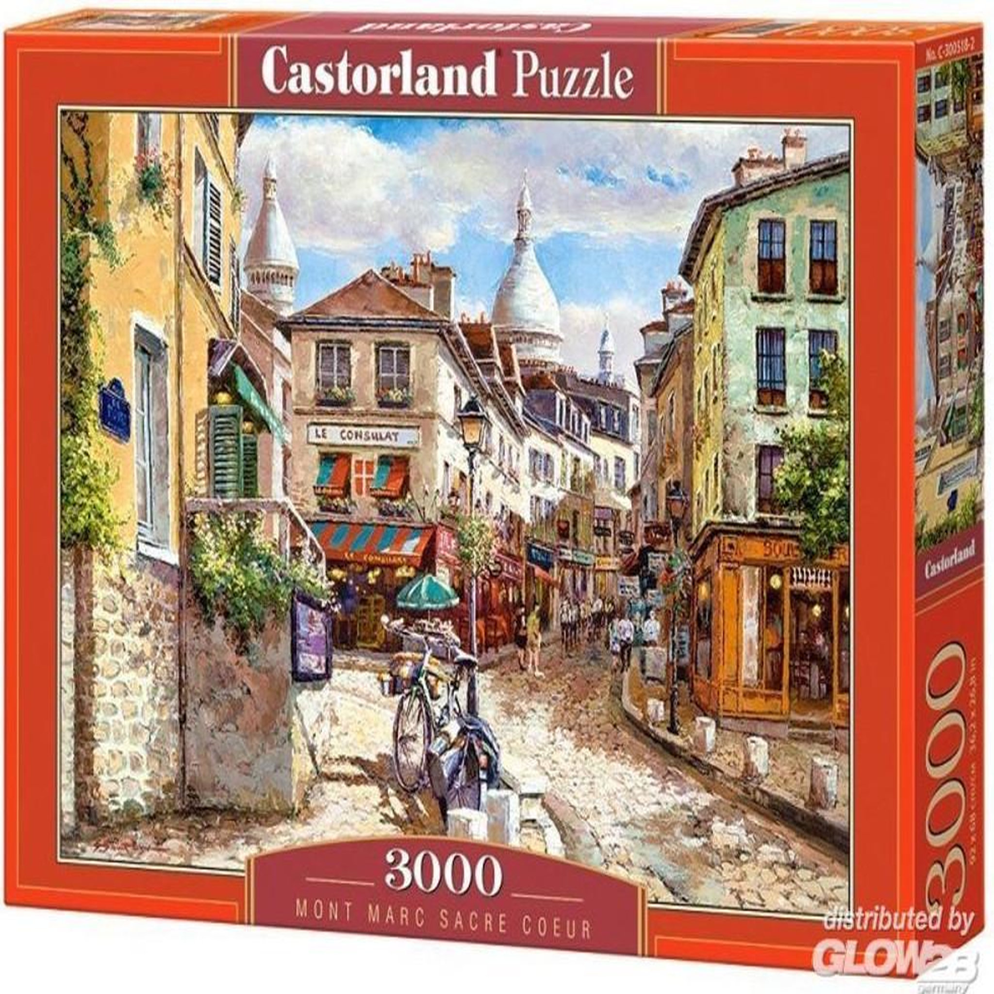 Voir la diapositive 3 : Castorland Puzzle 3000 pièces Montmartre Sacre Coeur