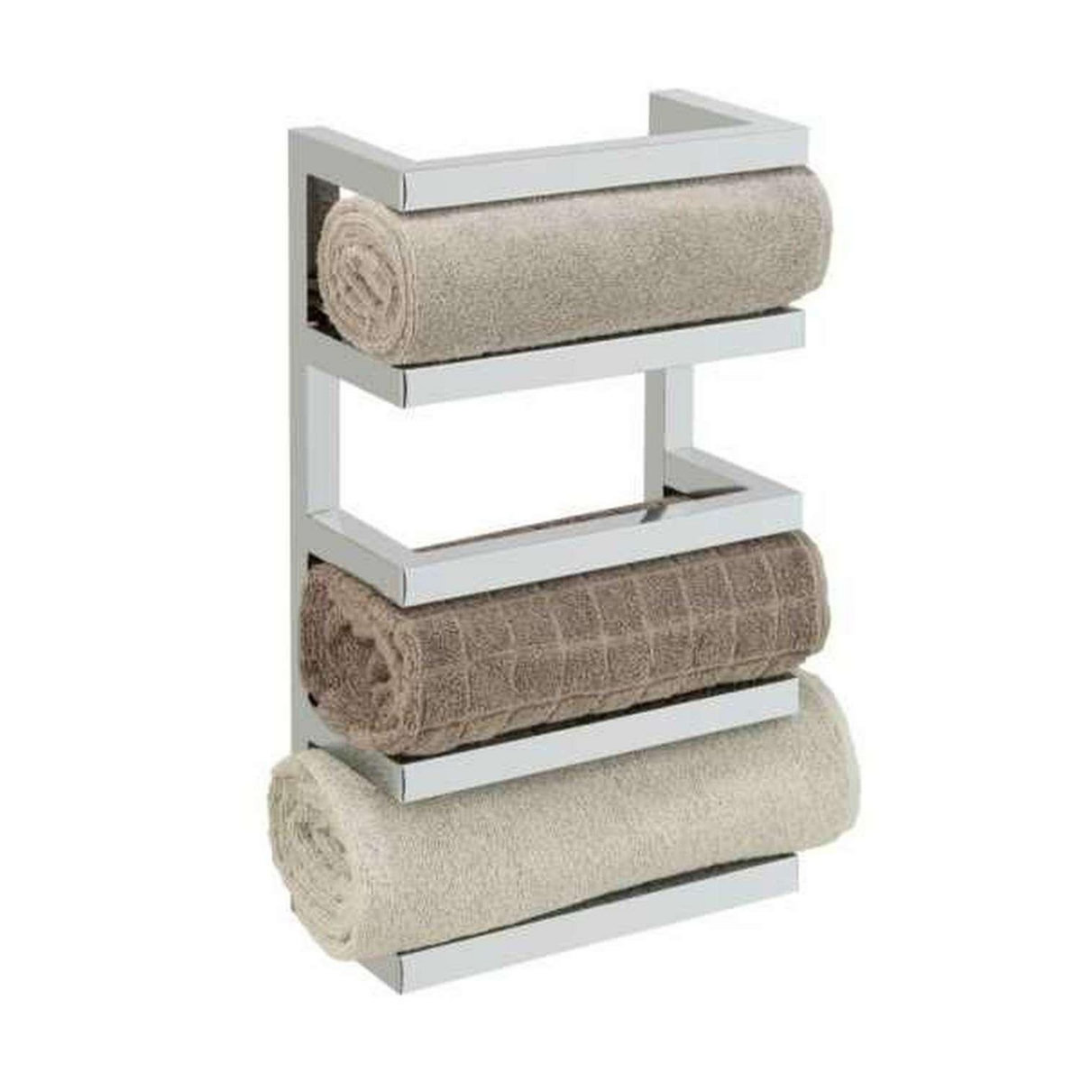 Wenko Porte-serviettes en acier inoxydable