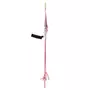  Flamant rose solaire 3 LED blanches