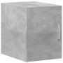 Voir la diapositive 2 : VIDAXL Armoire murale gris beton 30x42,5x40 cm bois d'ingenierie