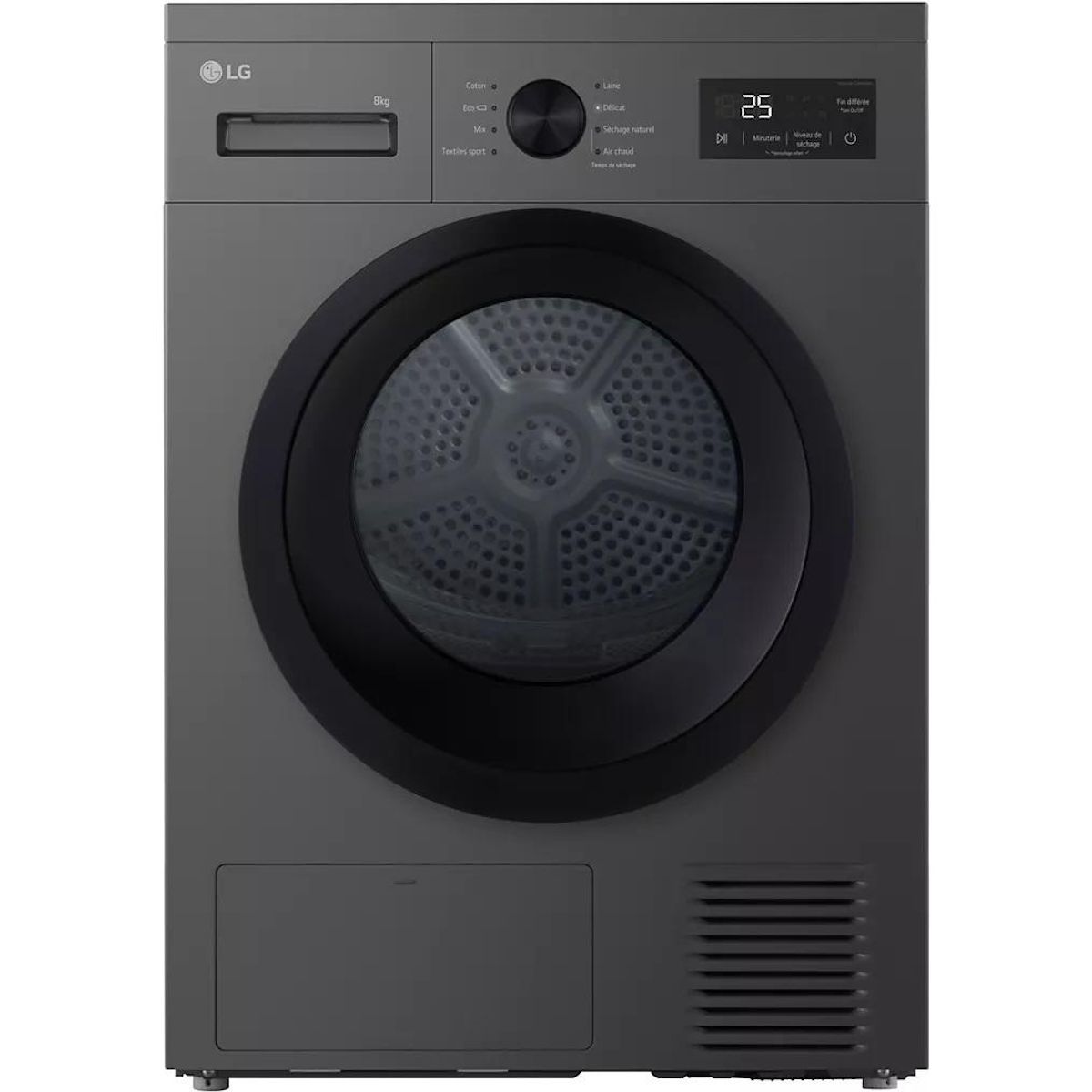 LG Sèche-linge pompe à chaleur 60cm 8kg - RH8N14SL