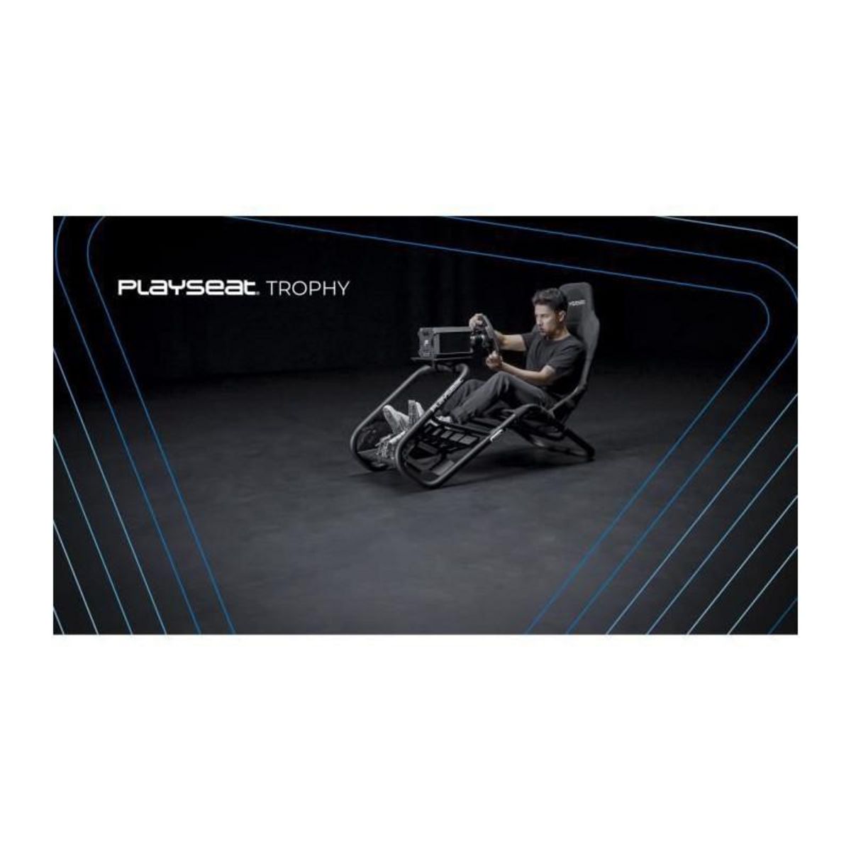 Playseat Siege de Simulation - PLAYSEAT - Trophy - Noir