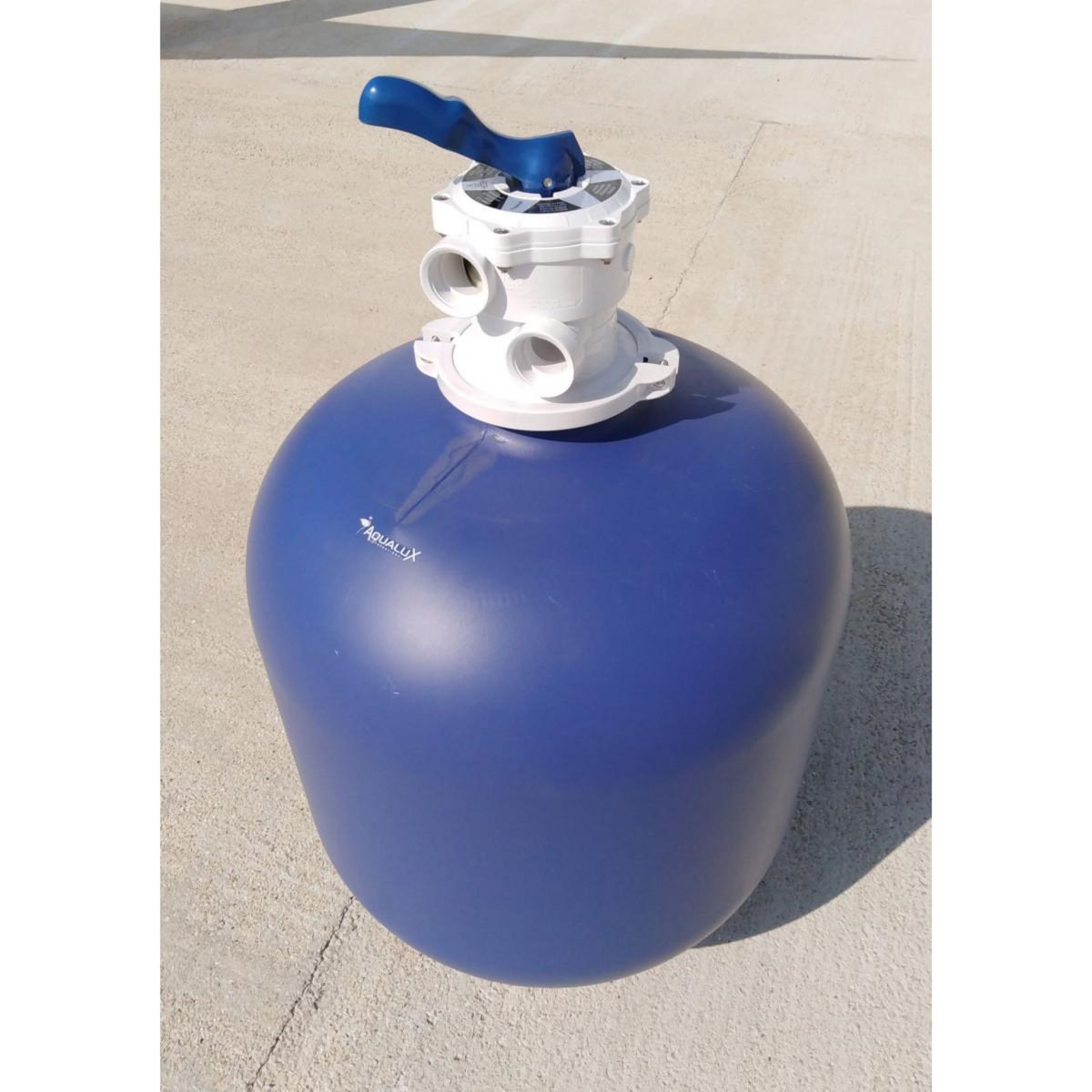 AQUALUX Filtre à sable top pour piscine jusqu'à 75 m3 - débit 14m3/h - fsnt14