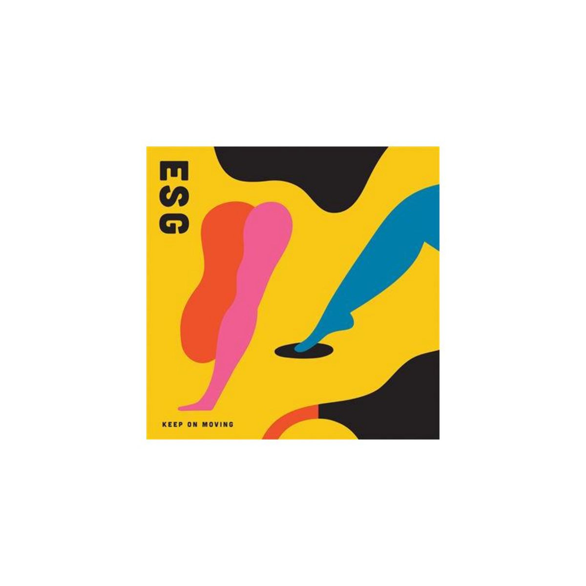 Keep On Moving Vinyle Orange Néon