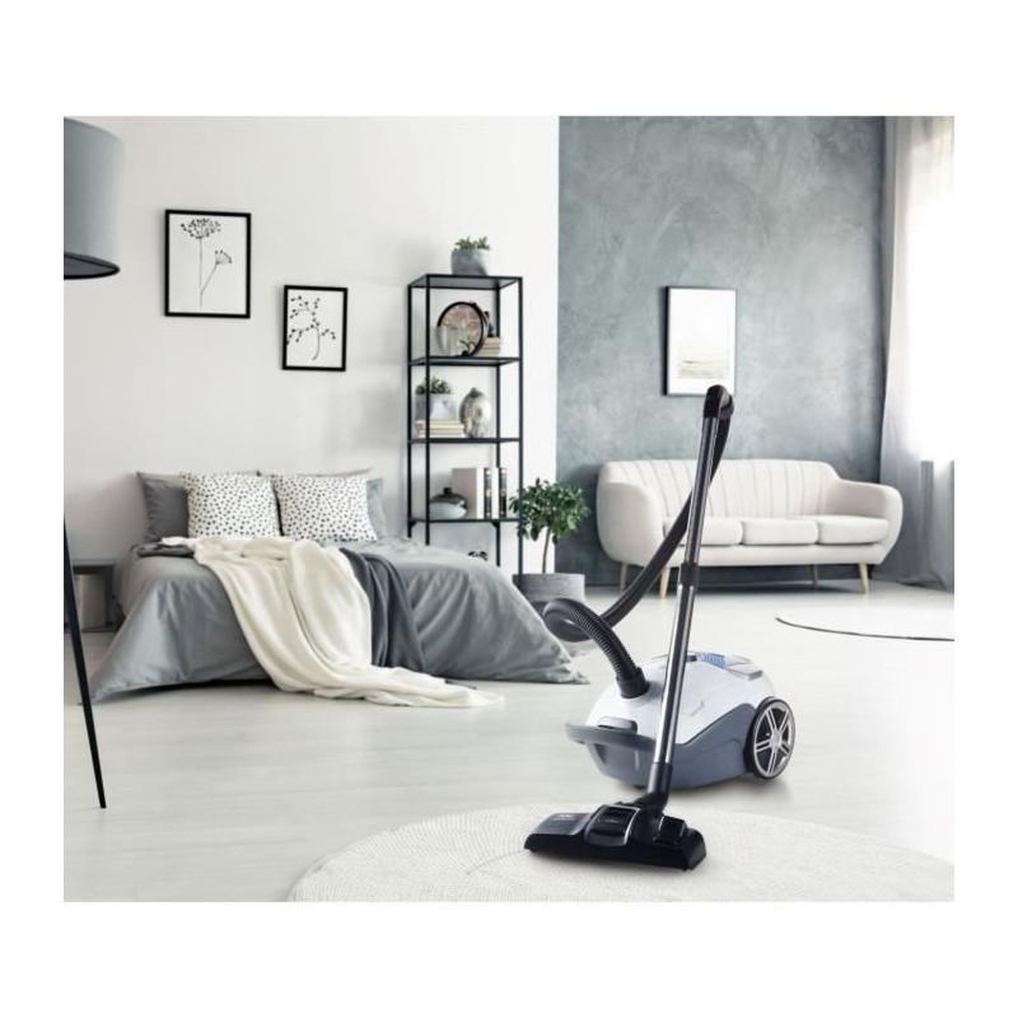 Voir la diapositive 5 : Domo DOMO DO7291S - Aspirateur traineau 3L - 700W - 68dB - Puissance daspiration reglable - Brosse de sol Deep Clean