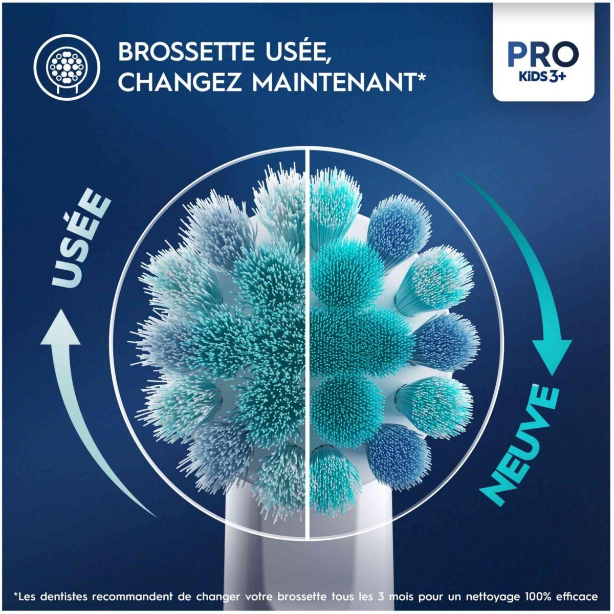 ORAL B Brossette dentaire brossettes Spiderman x3 GT