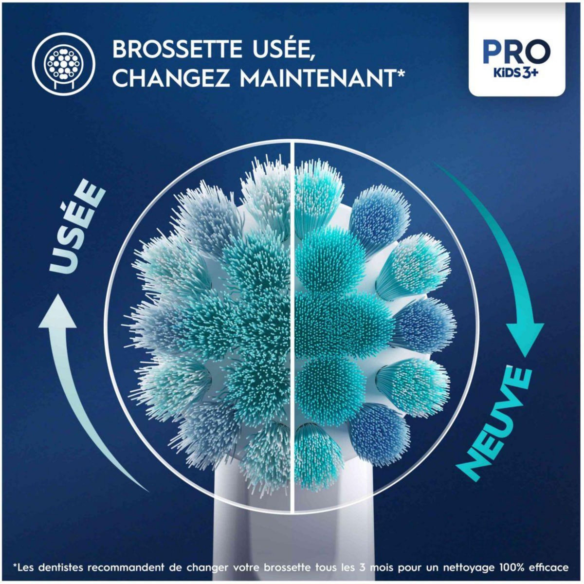 ORAL B Brossette dentaire brossettes Spiderman x3 GT
