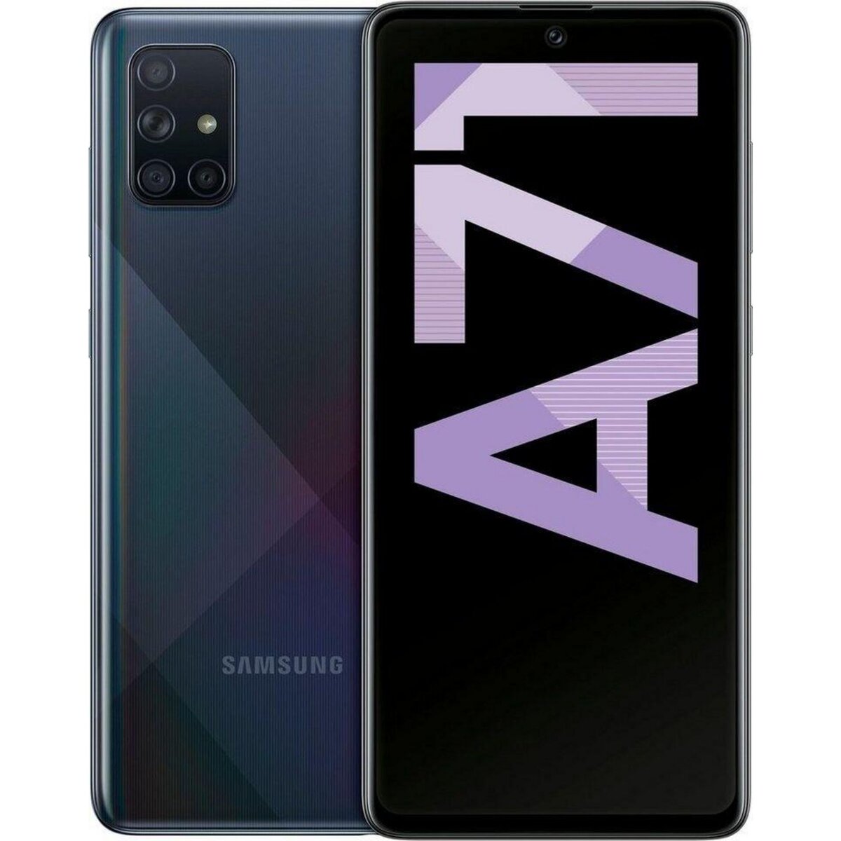 Samsung Galaxy A71 (Dual Sim) Reconditionné 128 Go - Grade C - Noir